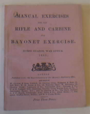 Manual Exercises For The Rifle And Carbine And Bayonet Exercise