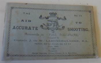 Aid To Accurate Shooting And Memoranda On Fire Discipline