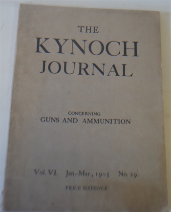 The Kynoch Journal Concerning Guns And Ammunition