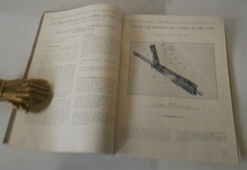 Instructions For The Operation Of The Colt Aircraft Machine Gun - Caliber .50, Fixed Type With Alternate Feed (MG 53A) 'B' Type