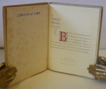 A Forest Drama. Being an illustrated description of the Kraal held near Galgamuwa in the Kurungalle District of the North-Western Province of Ceylon in February 1910 written by Mr A.H. Pertwee of Colombo and illustrated with prints of actual photographs taken at the Kraal by Mr Llewellyn Maddock of Kandy