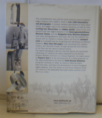 With Drawn Sword, Austro-Hungarian Edged weapons 1848 1918