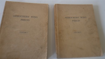 Armourers' Wing Precis Reme Technical Training School Baor, Armourers' Wing Pr?cis volumes one and two