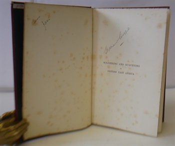 Soldiering And Surveying In British East Africa 1891 - 1894