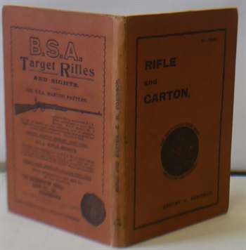 Rifle & Carton. Some Notes On Target Shooting With The .22 Calibre Rifle, as a sport and in Preparation for War