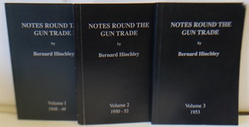 Notes Round The Gun Trade Volume 1 1948-49, Volume 2 1950-52, Volume 3 1953.