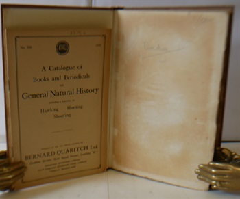 Biblioteca Accipitraria A Catalogue Of Books Ancient And Modern Relating to Falconry, With Notes Glossary and Vocabulary