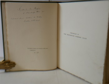 Chronicles of the Houghton Fshing Club 1822 - 1908,