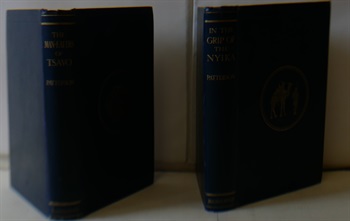 The Man Eaters of Tsavo and Other East African Adventures + In The Grip Of The Nyika, Further Adventures In British East Africa.  2 volumes
