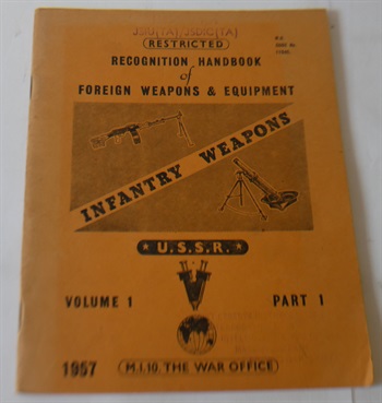 Recognition Handbook of Foreign Weapons & Equipment. Part 1 Soviet Infantry Weapons.