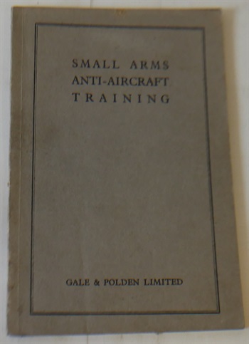 Small Arms Anti-Aircraft Training