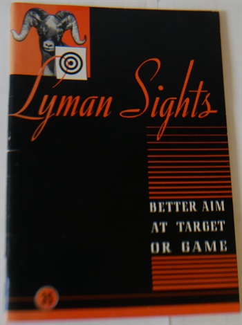 Lyman Catalog No 35 Metalic And Telescopic Sights Cutts Comp Ideal Reloading Tools In Brief