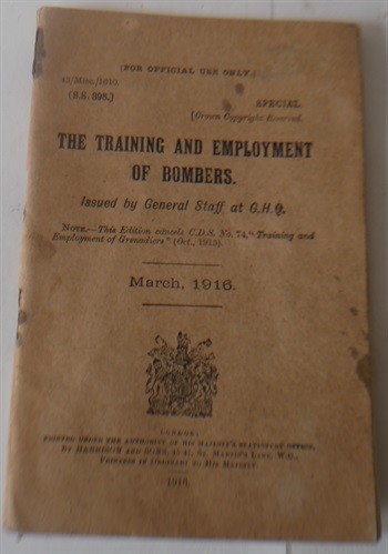 The Training And Employment Of Bombers