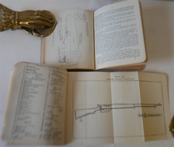 Musketry Tegulations Part 1 and Part 2 Rifle Ranges And Musketry Appliances, two volumes