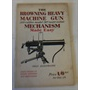 The Browning Heavy Machine Gun .300 Calibre Model 1917 (water cooled) Mechanism Made Easy