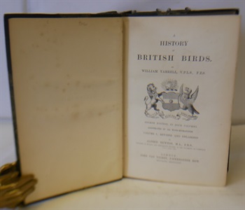A History Of Britsih Birds Vol I-IV