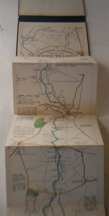 The Oarsman's and Angler's Map of the River Thames, From The Source to London Bridge. Scale One Inch to a Mile. With Notes on Punting.
